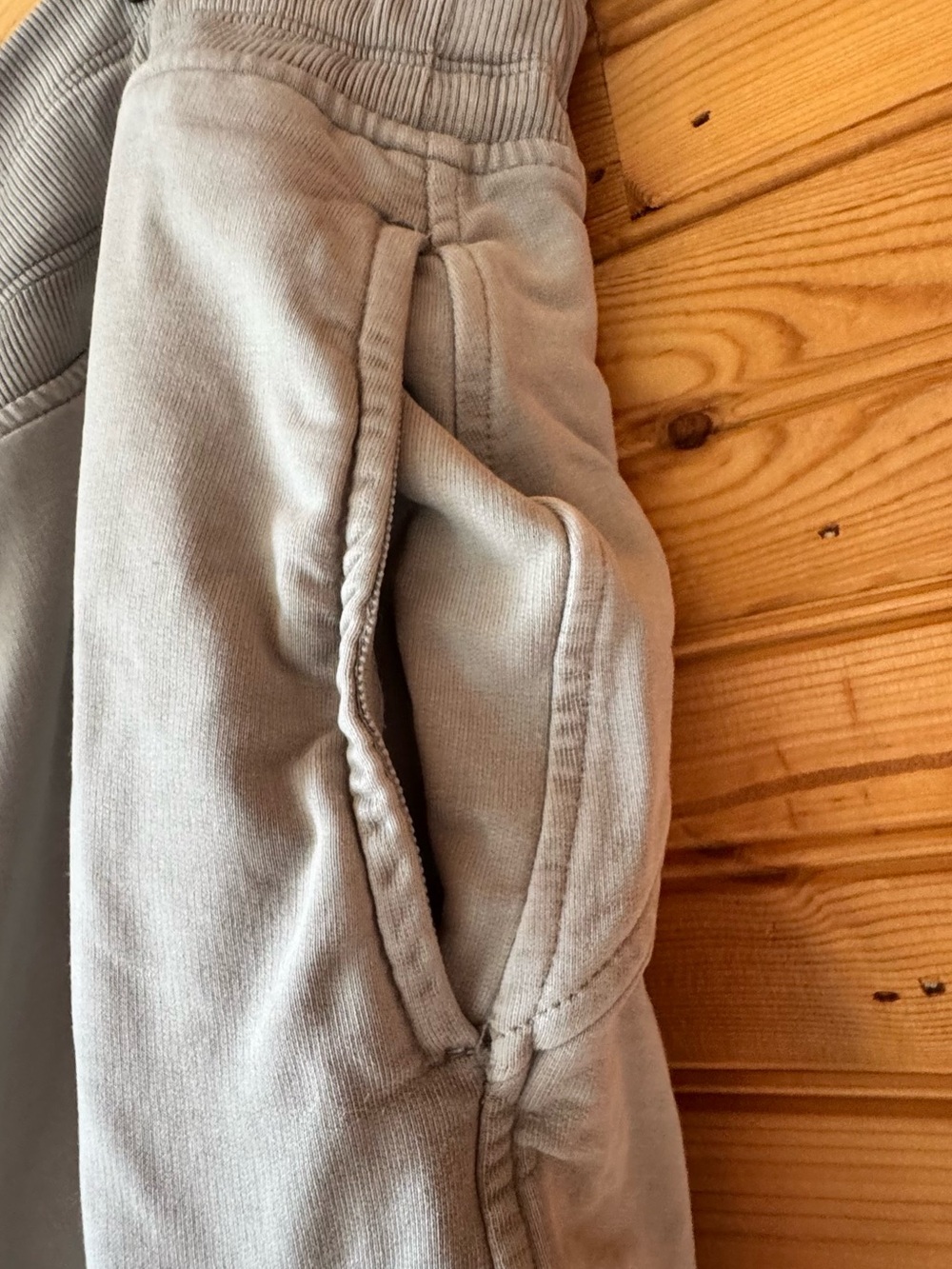 Athleta Balance Jogger Light Gray Drawstring 3X Athleisure Sleep Workout Cozy - Picture 5 of 9